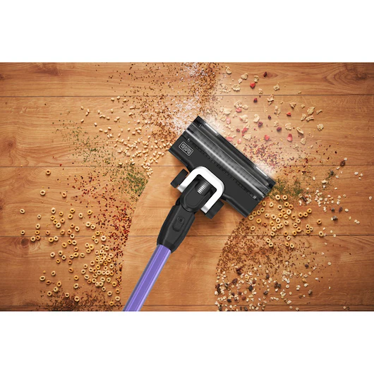 BLACK+DECKER (Mod. BSV525BRP-QW) – Scopa Ricaricabile Senza Fili POWERSERIES™ PREMIER™ 18V, Autonomia 70 Minuti, Spazzola Anti-Groviglio, Turbo Spazzola Pet - immagine 3