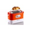 Ariete Toastime Arancione (Mod. 0159) – Tostapane 700W con Pinze in Acciaio Inox, 9 Livelli di Doratura e Scalda Brioche - immagine 2