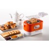Ariete Toastime Arancione (Mod. 0159) – Tostapane 700W con Pinze in Acciaio Inox, 9 Livelli di Doratura e Scalda Brioche - immagine 5