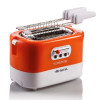 Ariete Toastime Arancione (Mod. 0159) – Tostapane 700W con Pinze in Acciaio Inox, 9 Livelli di Doratura e Scalda Brioche