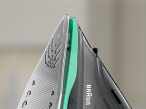 Braun TexStyle 5 (Mod. SI5277GR) – Ferro da Stiro a Vapore 2700W, Piastra FreeGlide 3D, Colpo Vapore 220g/min, Auto-Spegnimento, Nero/Verde - immagine 2