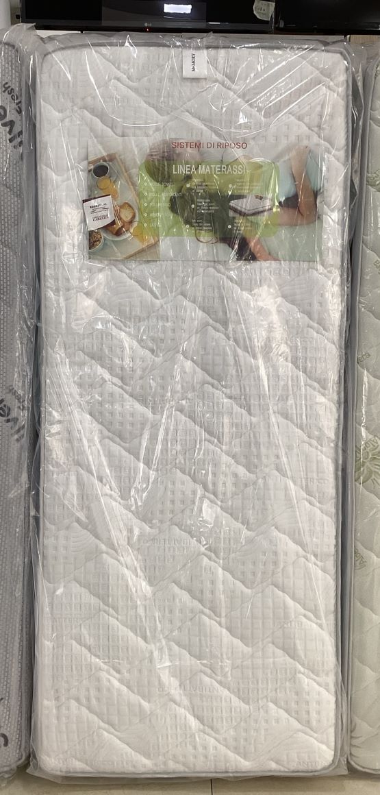 Materasso Singolo Memory Foam 23 cm – Ortopedico, Anallergico, Antiacaro, Sfoderabile e Traspirante