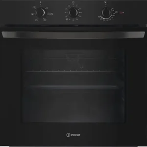 Indesit (Mod. IO 235H B) – Forno Elettrico da Incasso Nero, Sistema Autopulente