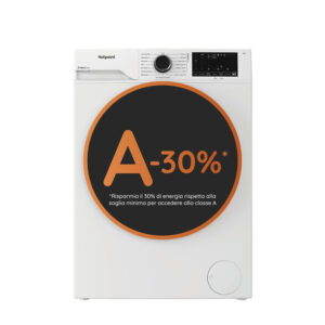 Hotpoint Ariston (Mod. HB 83 CARE IT) – Lavatrice a Carica Frontale 8 kg, 1400 Giri, Classe Energetica A