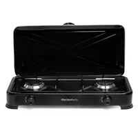 Melchioni Family (Mod. MINERVA NEW 2) โ Fornello a Gas 2 Fuochi Nera