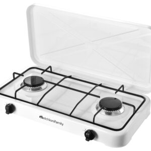 Melchioni Family (Mod. MINERVA NEW 2) – Fornello a Gas 2 Fuochi Bianca